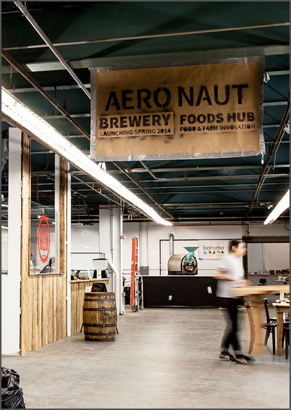 image from the Aeronaut Brewery, Somerville, MA