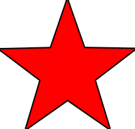 image of a red star shape