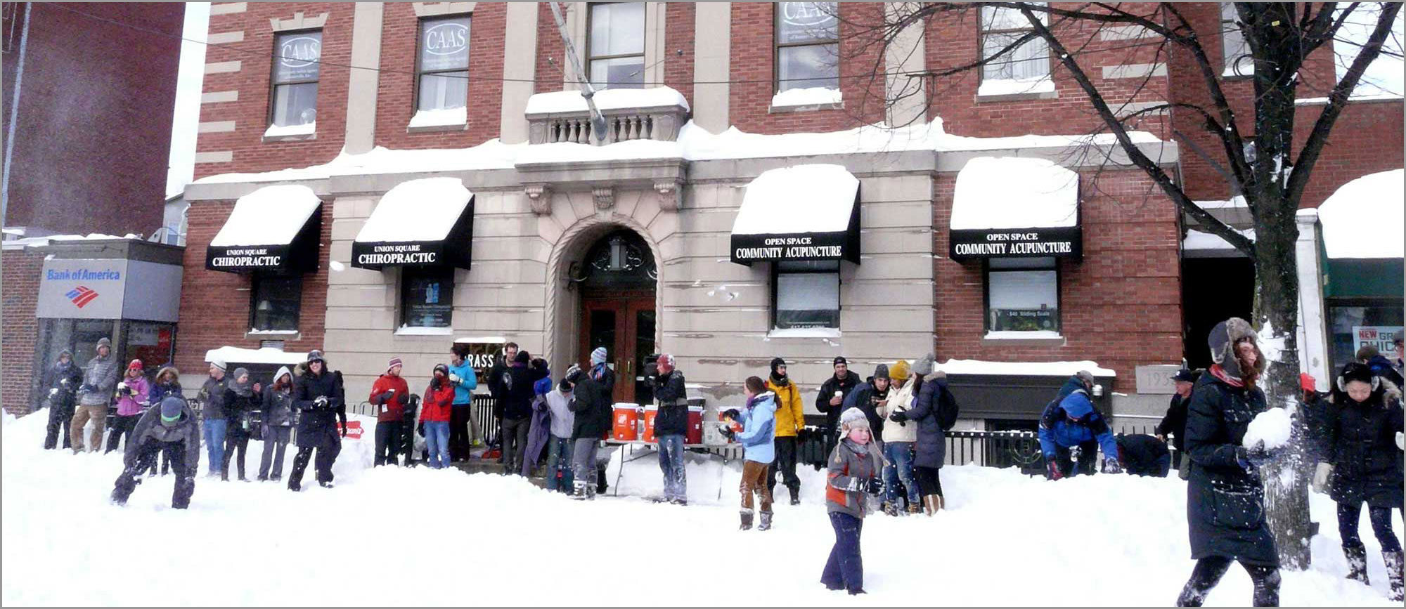 picture of people playing in the snow